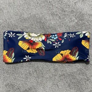 Zaful Strapless Bikini Top Floral Size Large Women’s 8